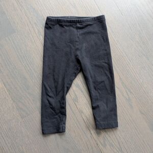 Old Navy Baby Girls Leggings, Black 18-24 Months